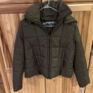 Sugarfly Junior XL coat, brown and NWT